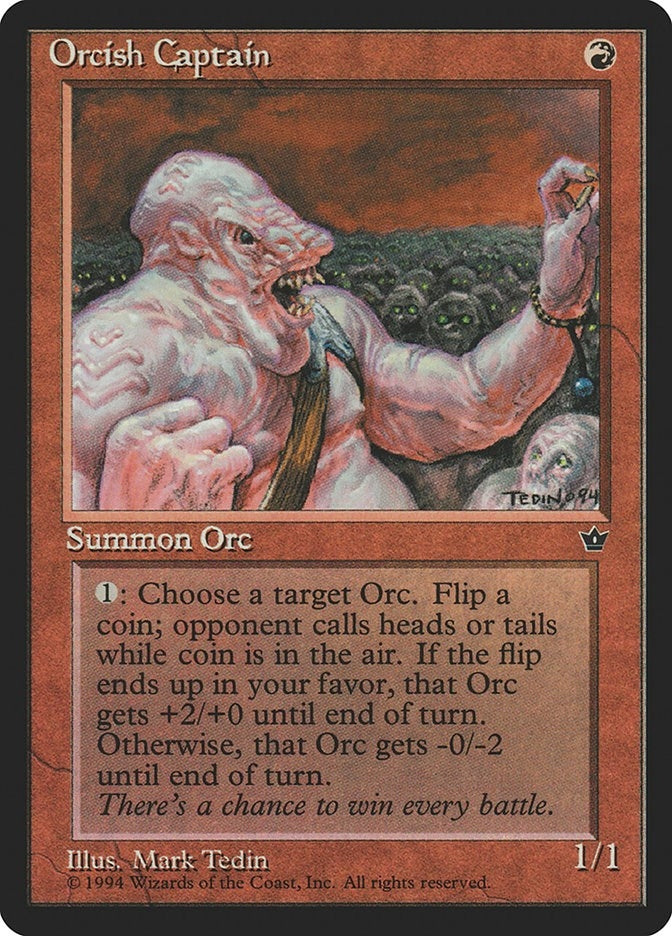 Orcish Captain [FEM] - MTG Single