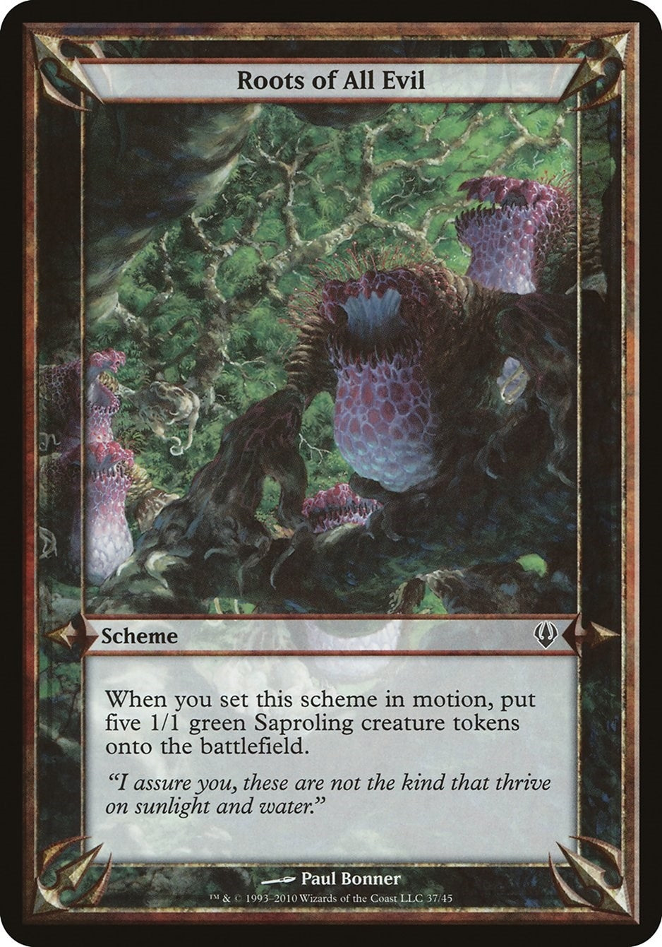 Roots of All Evil (Archenemy) [OVER] - MTG Single