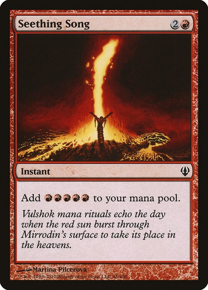 Seething Song (46) [ARC] - MTG Single