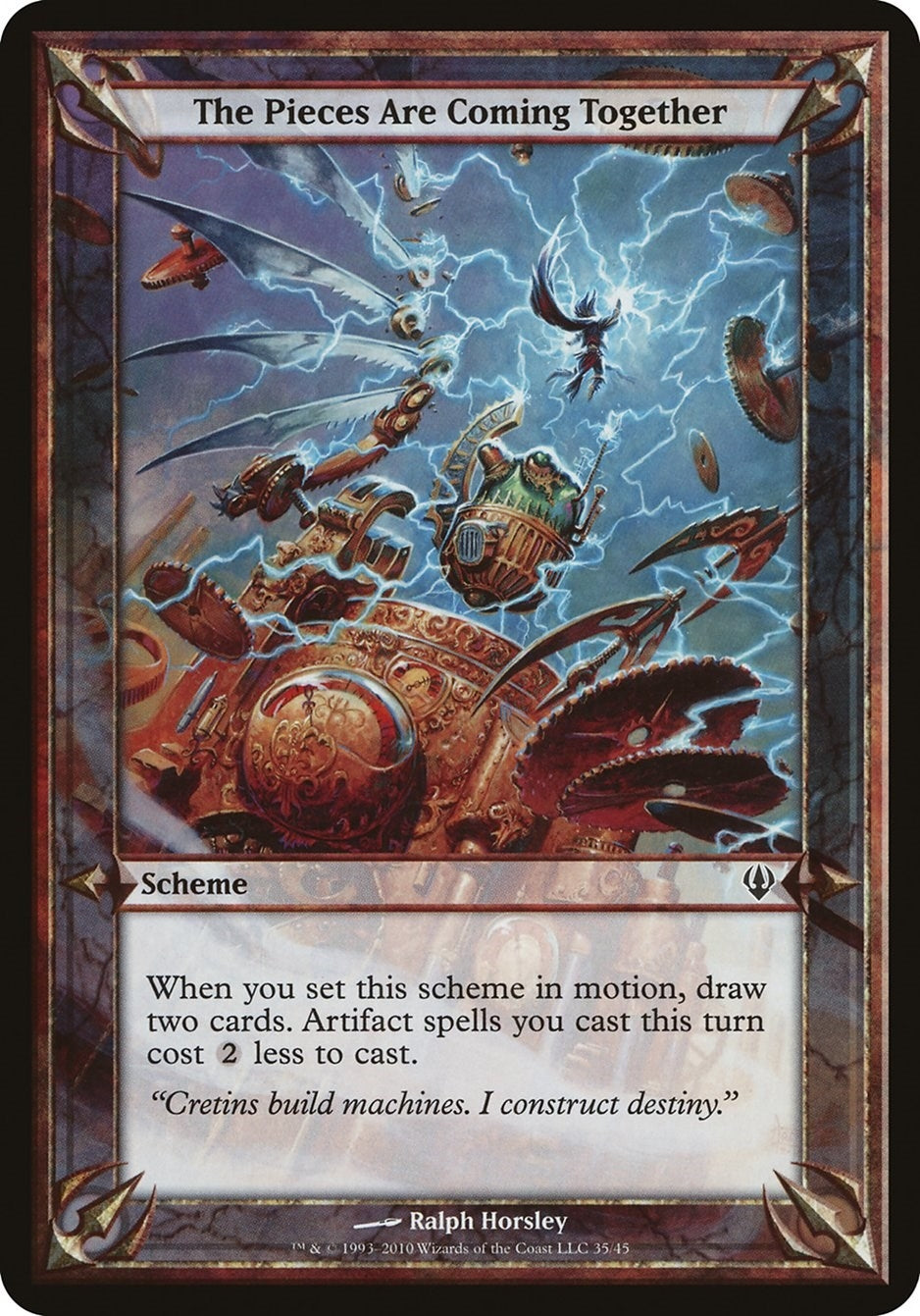The Pieces Are Coming Together (Archenemy) [OVER] - MTG Single