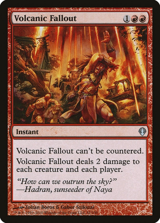 Volcanic Fallout (51) [ARC] - MTG Single
