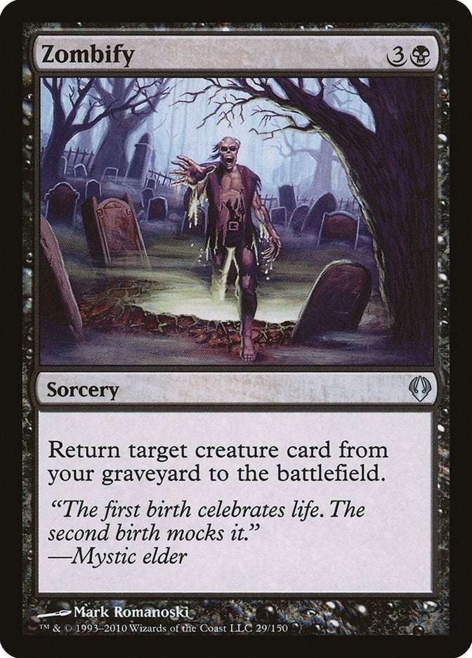 Zombify (29) [ARC] - MTG Single