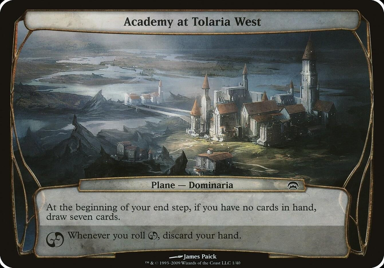 Academy at Tolaria West (Planechase) [OVER] - MTG Single