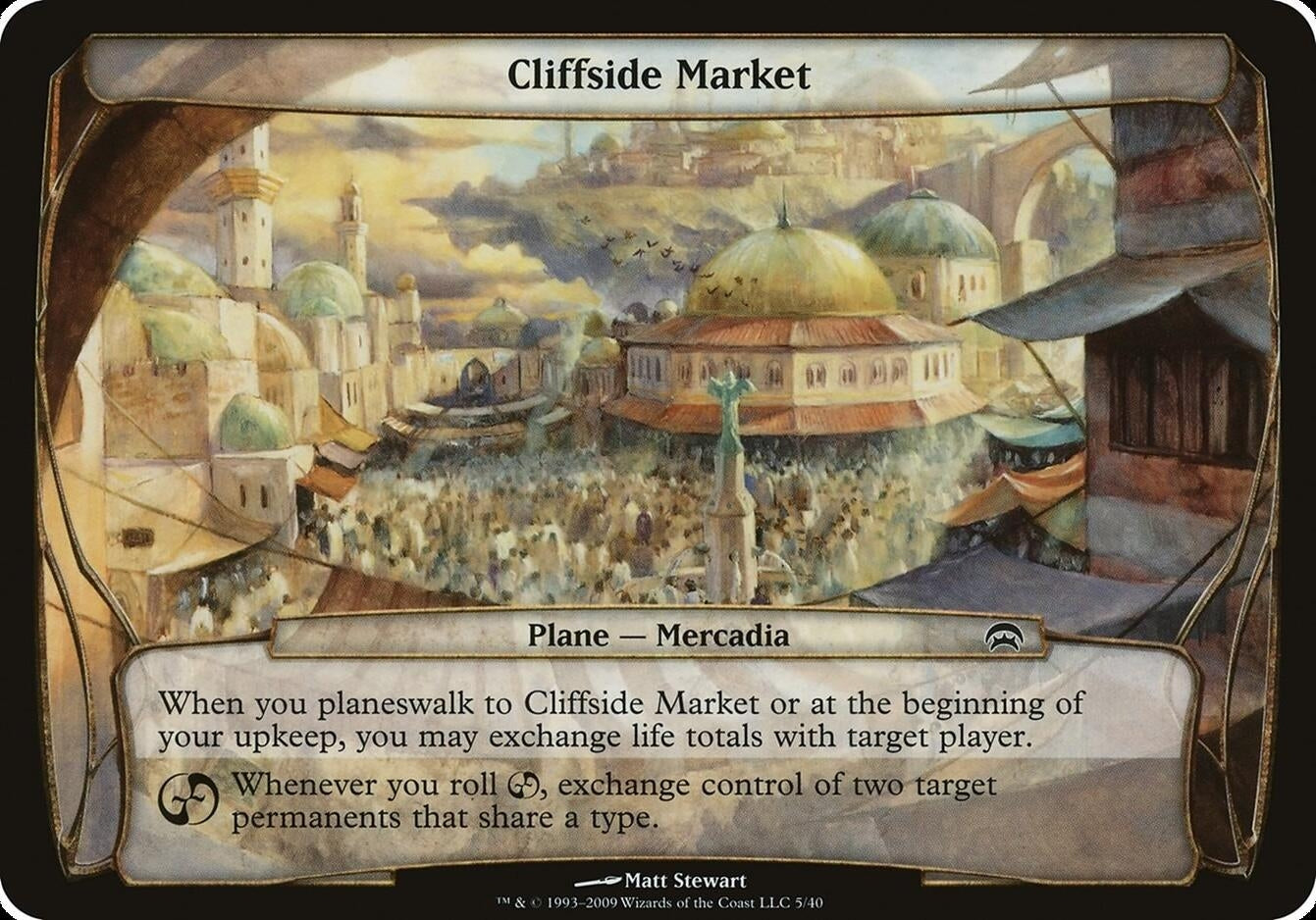 Cliffside Market (Planechase) [OVER] - MTG Single