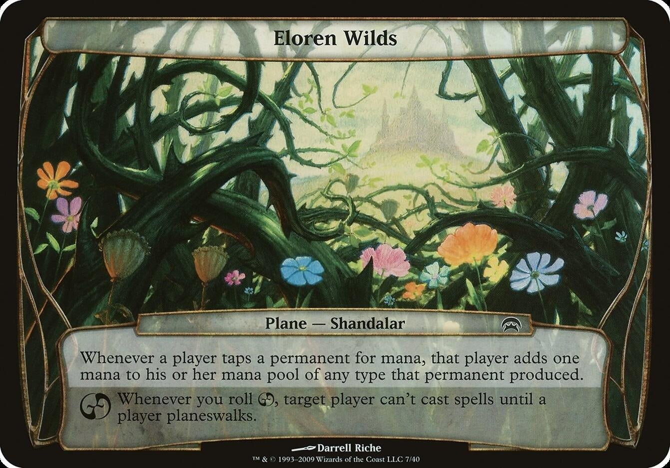 Eloren Wilds (Planechase) [OVER] - MTG Single