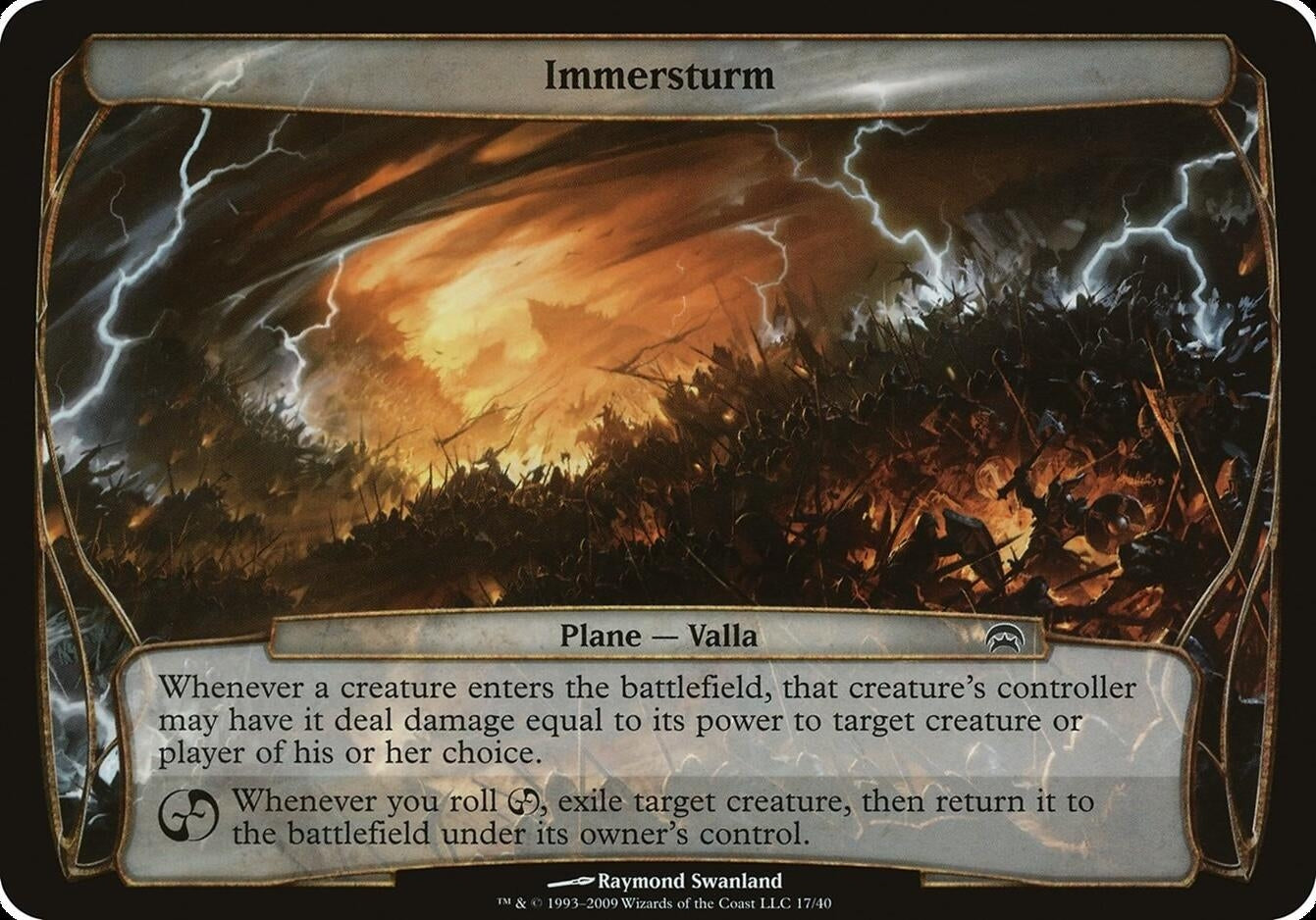 Immersturm (Planechase) [OVER] - MTG Single