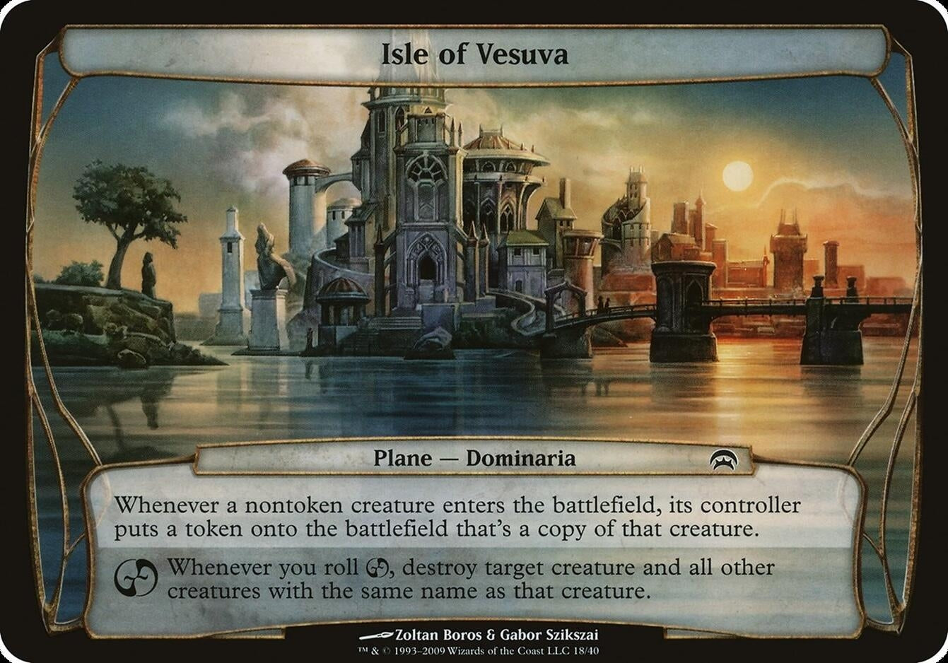 Isle of Vesuva (Planechase) [OVER] - MTG Single