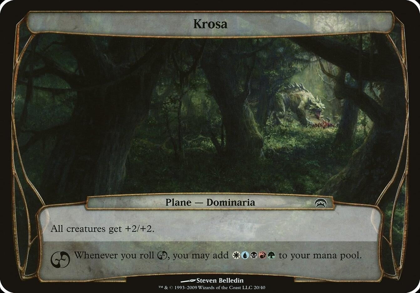 Krosa (Planechase) [OVER] - MTG Single