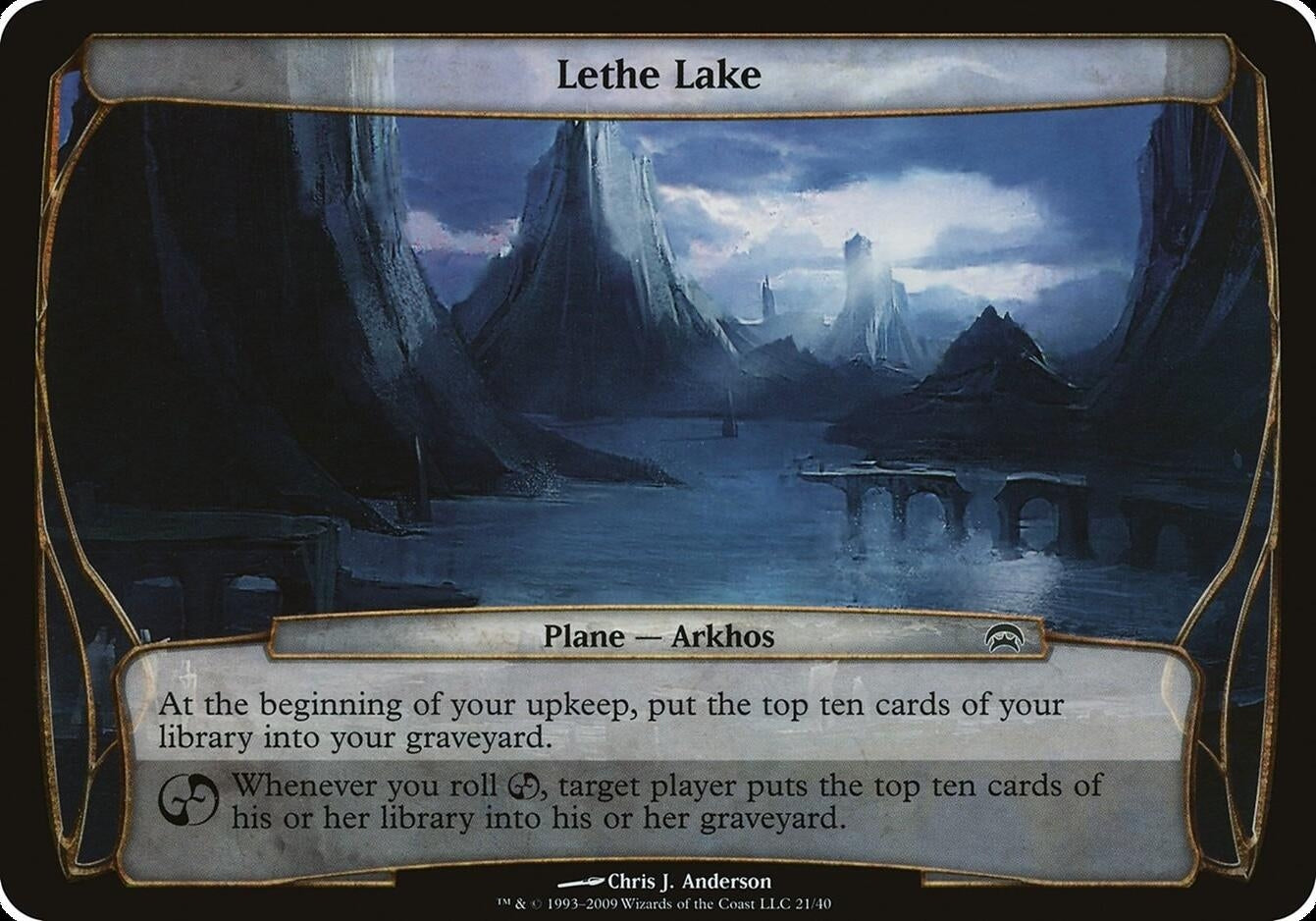 Lethe Lake (Planechase) [OVER] - MTG Single