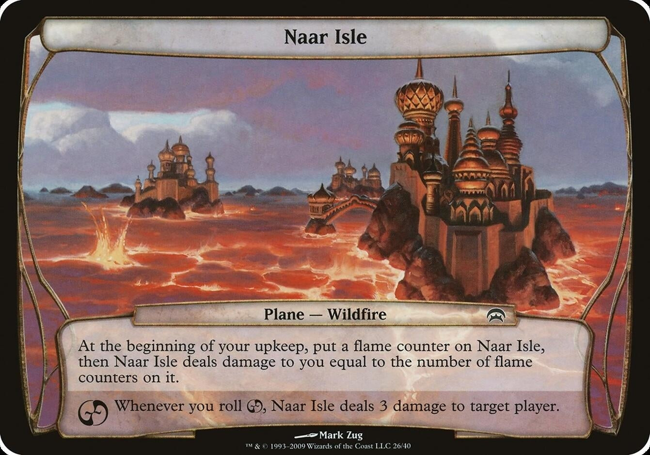 Naar Isle (Planechase) [OVER] - MTG Single