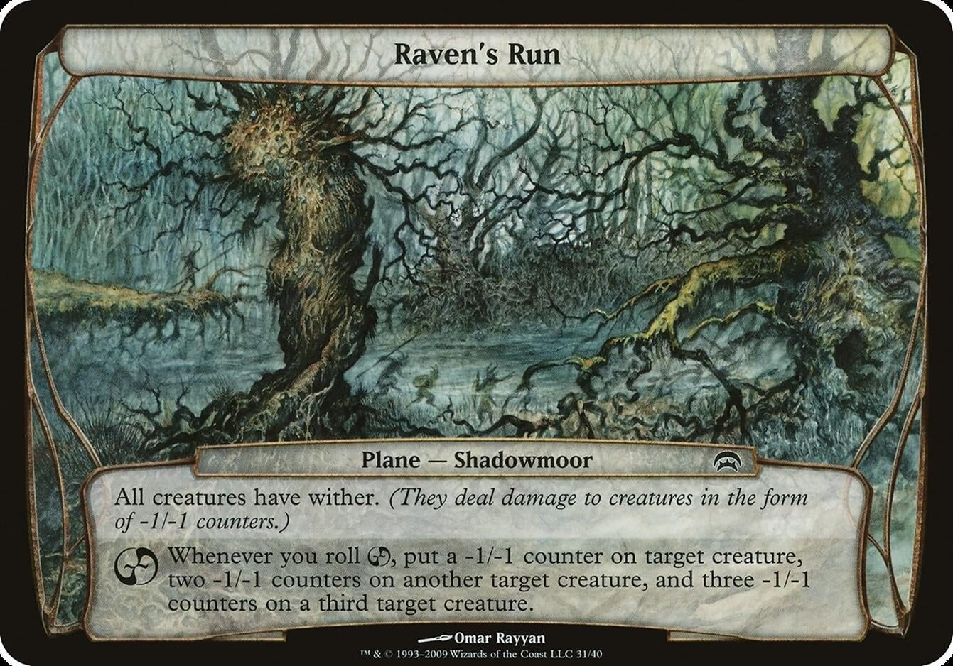 Raven’s Run (Planechase) [OVER] - MTG Single