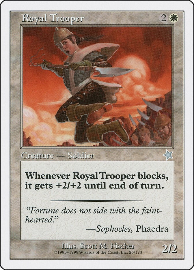 Royal Trooper (25) [S99] - MTG Single
