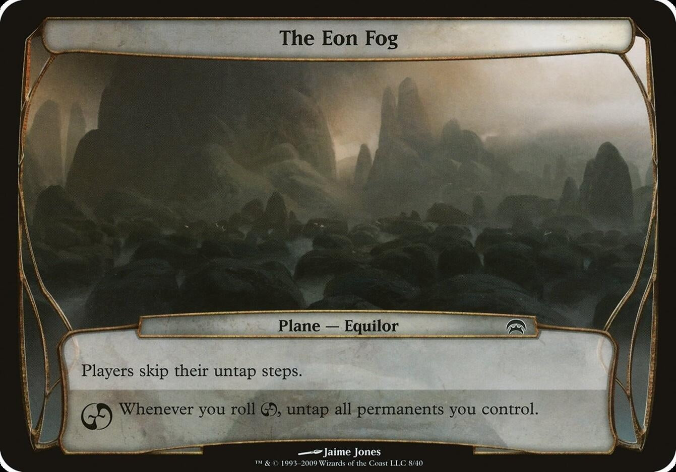 The Eon Fog (Planechase) [OVER] - MTG Single