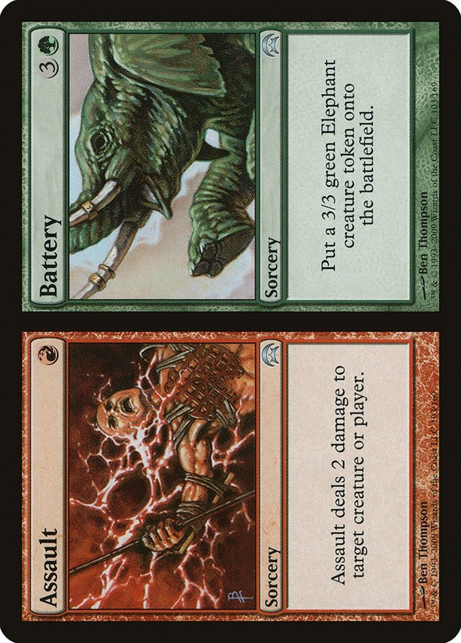 Assault // Battery (103) [HOP] - MTG Single