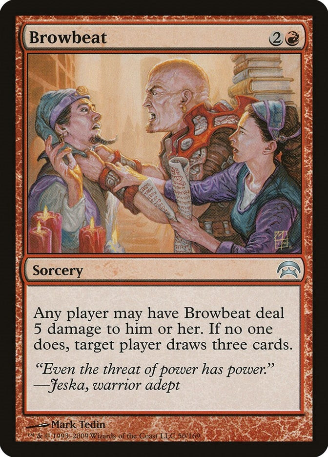 Browbeat (50) [HOP] - MTG Single