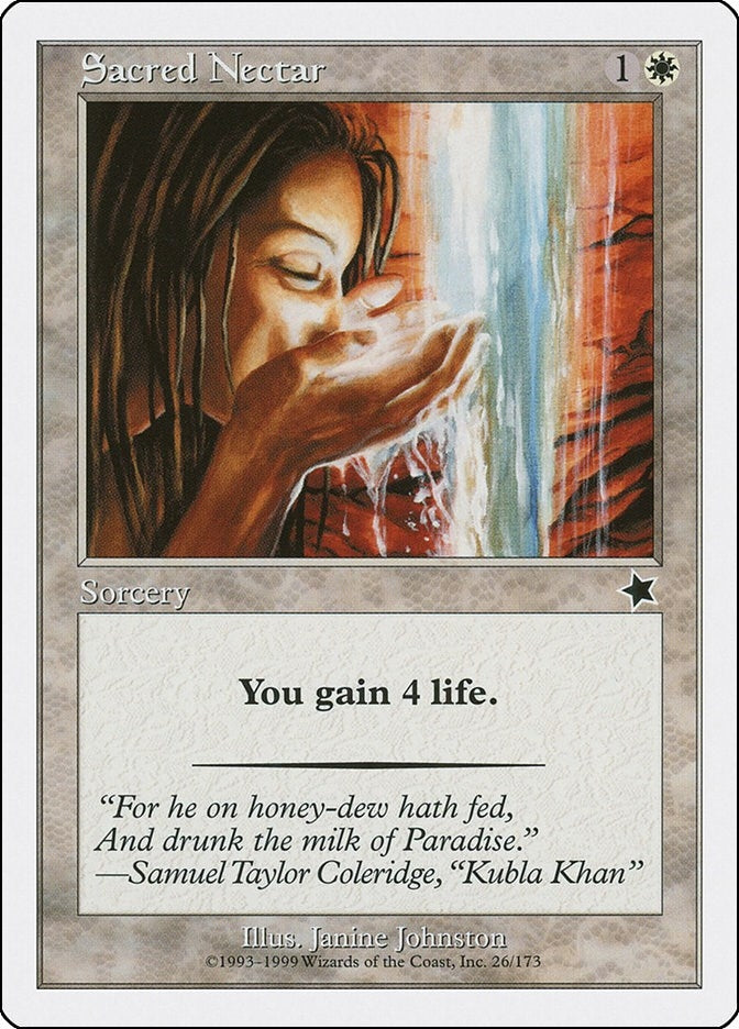 Sacred Nectar (26) [S99] - MTG Single