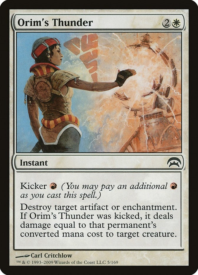 Orim’s Thunder (5) [HOP] - MTG Single