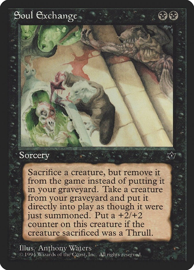 Soul Exchange [FEM] - MTG Single