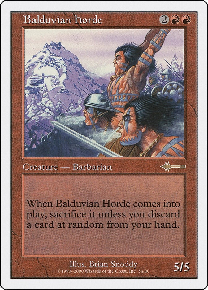 Image for Balduvian Horde (34) (Beatdown Box Set) - Magic: The Gathering