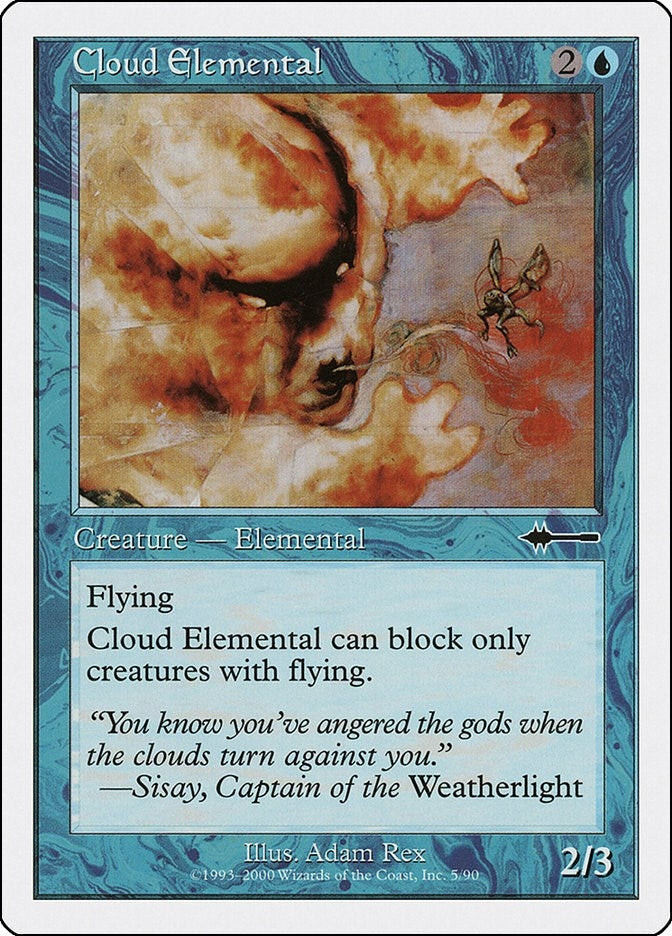 Cloud Elemental (5) [BTD] - MTG Single