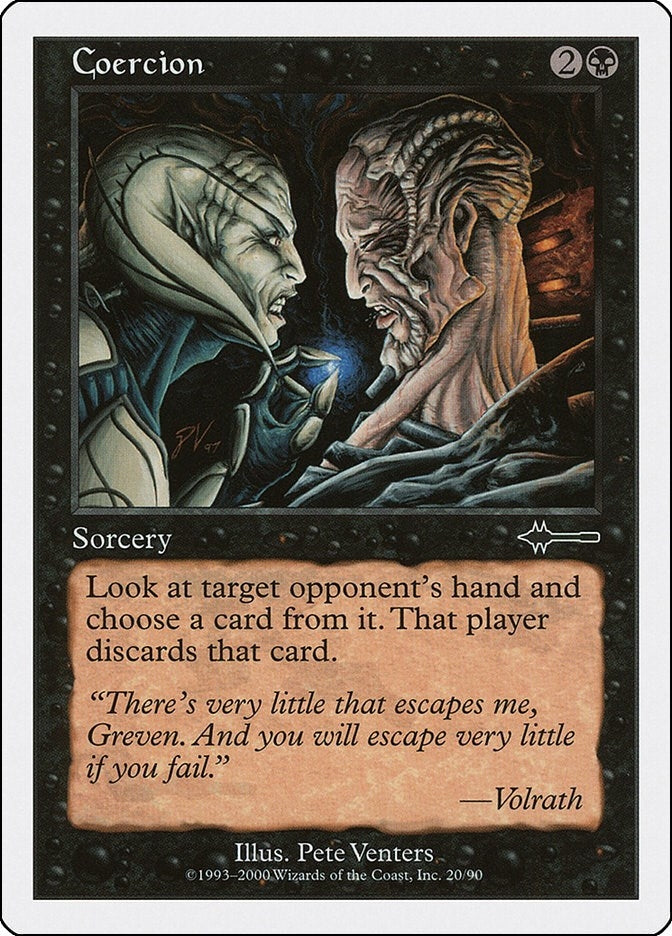 Coercion (20) [BTD] - MTG Single