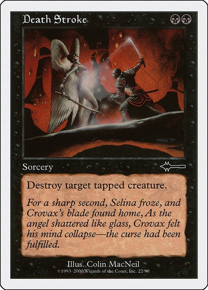 Death Stroke (22) [BTD] - MTG Single
