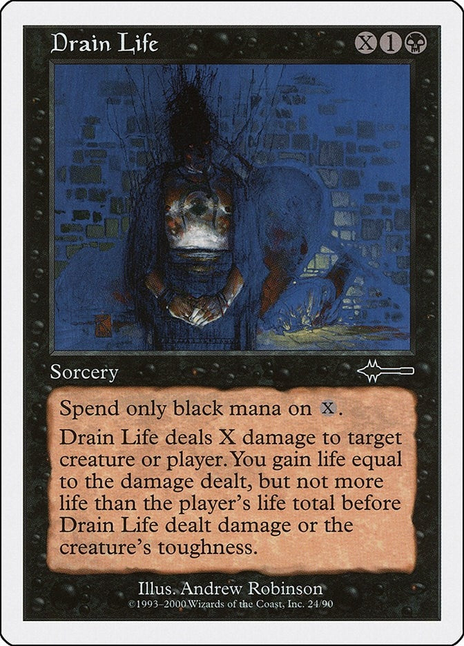 Drain Life (24) [BTD] - MTG Single