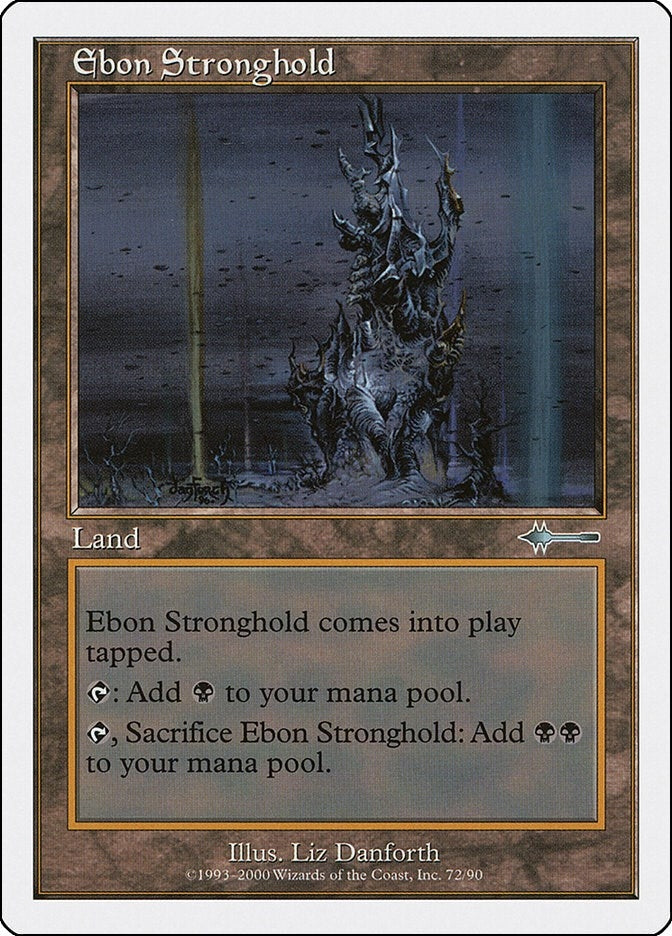 Ebon Stronghold (72) [BTD] - MTG Single