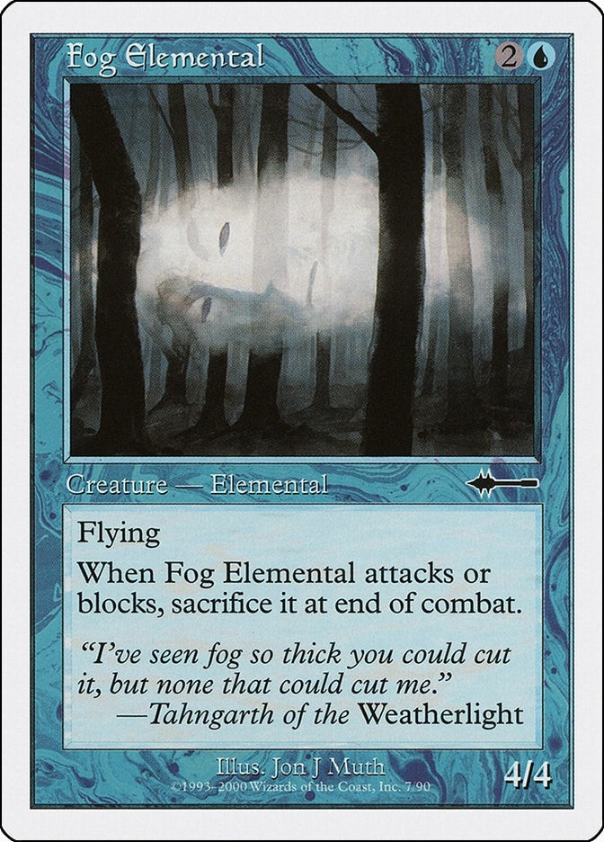 Fog Elemental (7) [BTD] - MTG Single
