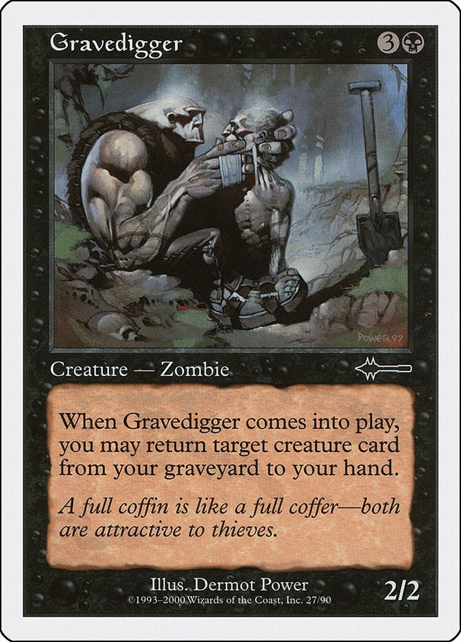 Gravedigger (27) [BTD] - MTG Single