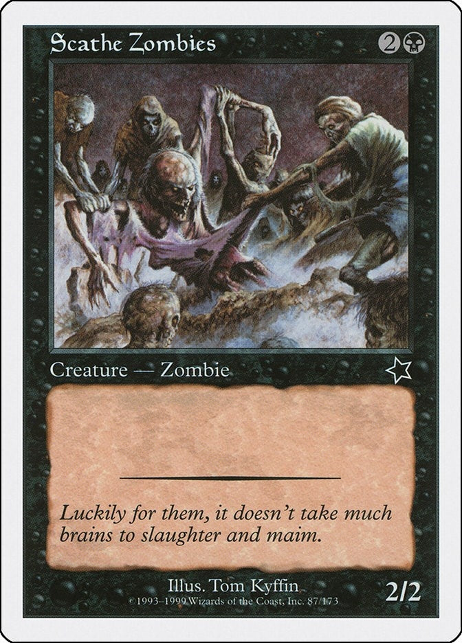 Scathe Zombies (87) [S99] - MTG Single