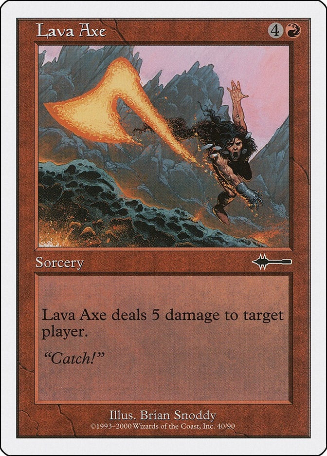 Lava Axe (40) [BTD] - MTG Single
