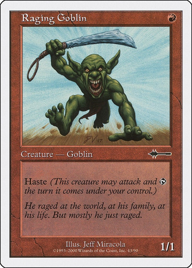 Raging Goblin (43) [BTD] - MTG Single