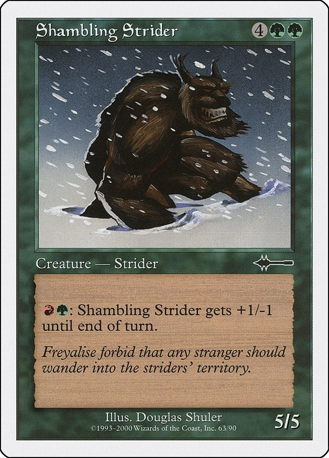 Shambling Strider (63) [BTD] - MTG Single