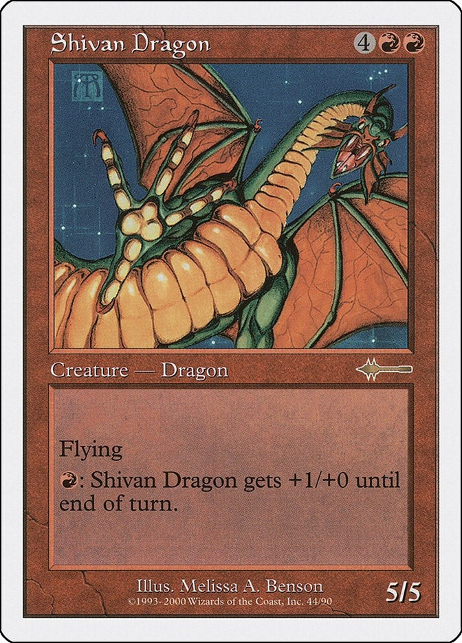 Shivan Dragon (44) [BTD] - MTG Single