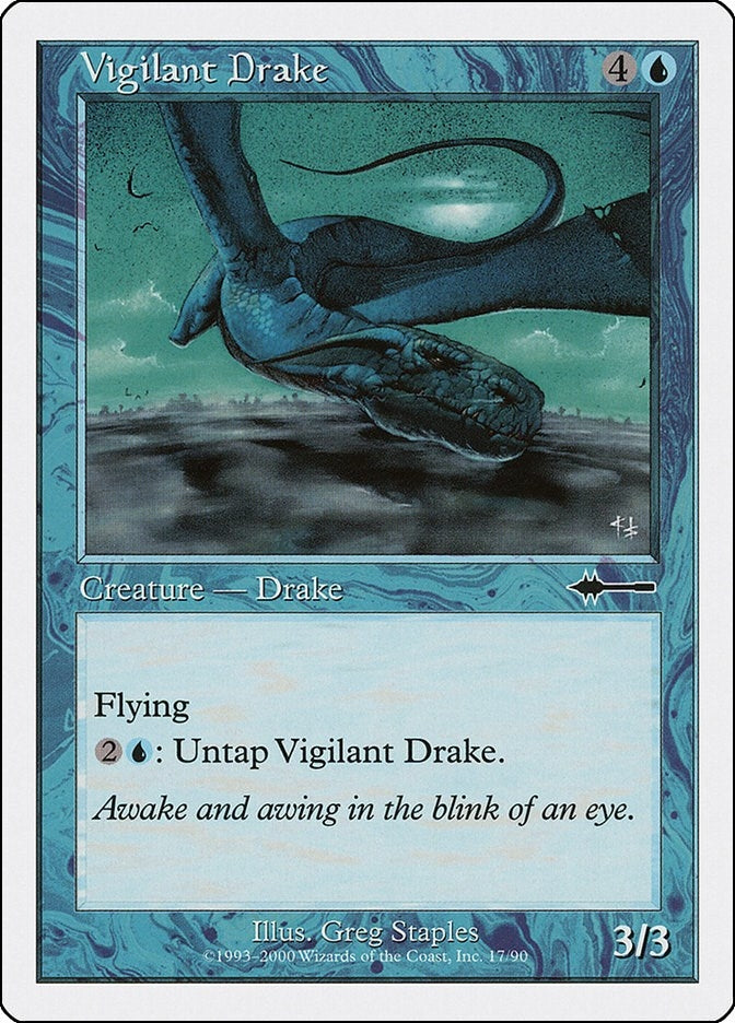Vigilant Drake (17) [BTD] - MTG Single
