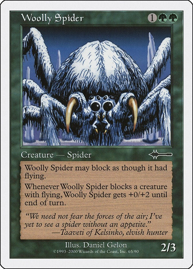Woolly Spider (65) [BTD] - MTG Single