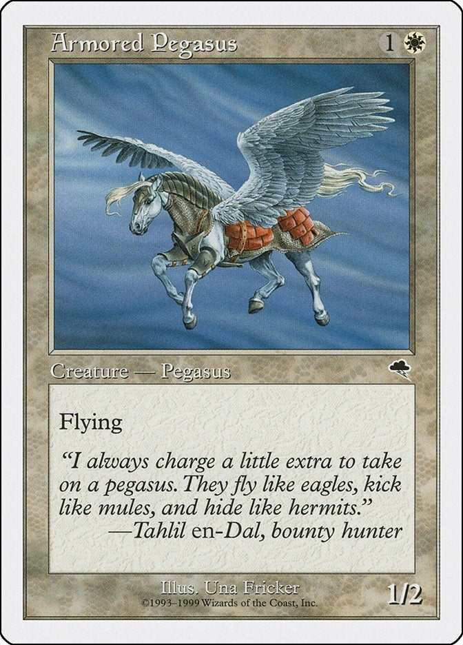 Armored Pegasus [BRB] - MTG Single