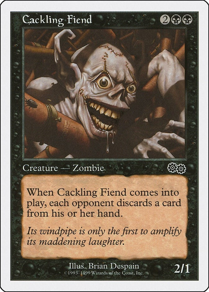 Cackling Fiend [BRB] - MTG Single