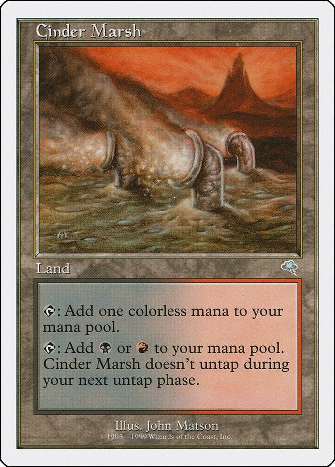 Cinder Marsh [BRB] - MTG Single