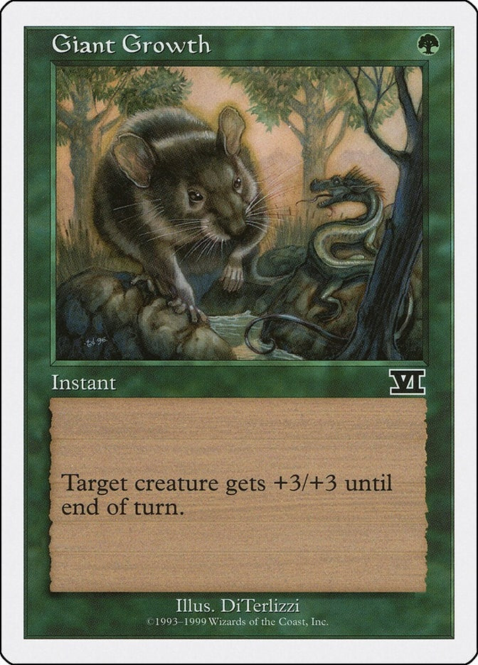 Giant Growth [BRB] - MTG Single