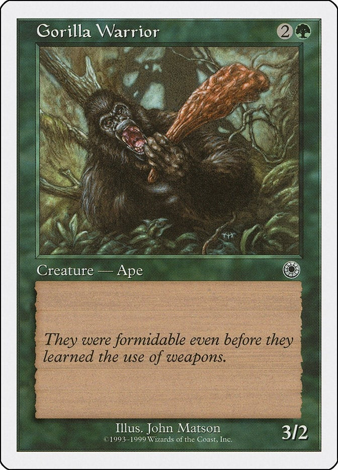 Gorilla Warrior [BRB] - MTG Single