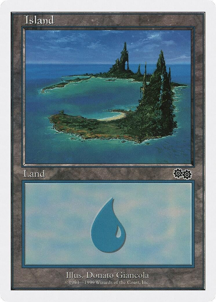 Island (110) [BRB] - MTG Single