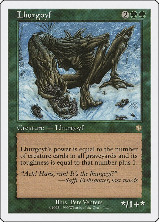 Lhurgoyf [BRB] - MTG Single