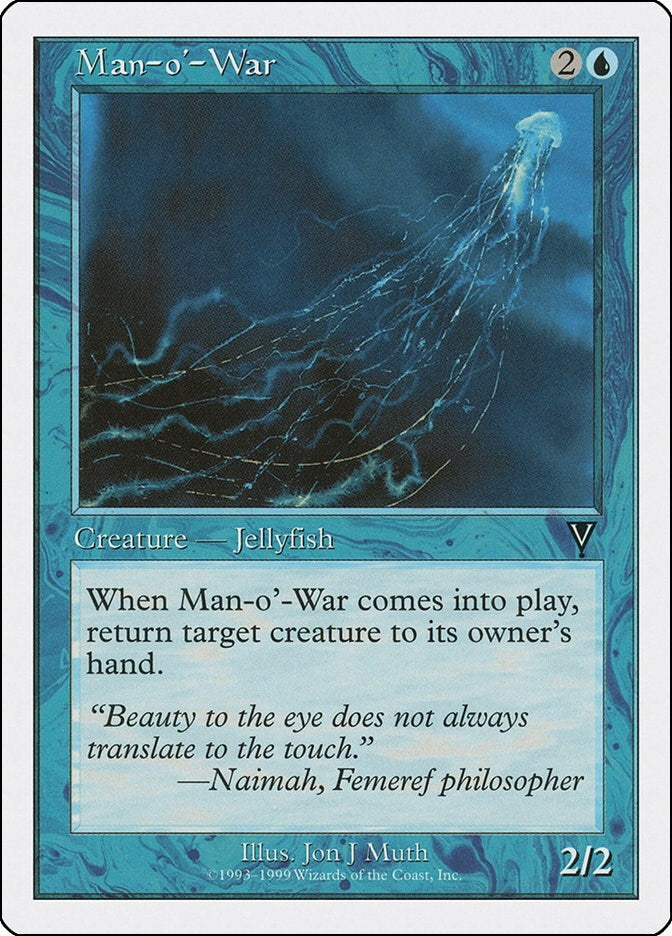 Man-o’-War [BRB] - MTG Single
