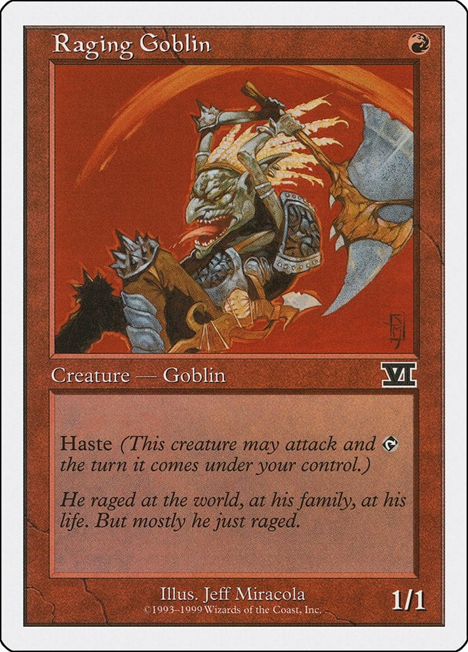 Raging Goblin [BRB] - MTG Single