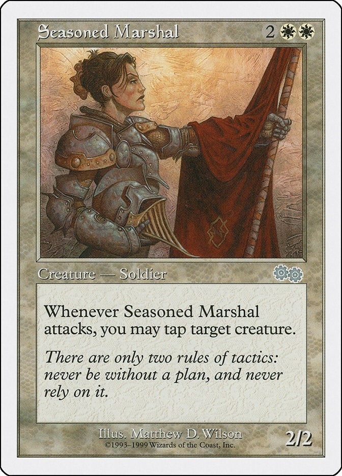 Seasoned Marshal [BRB] - MTG Single