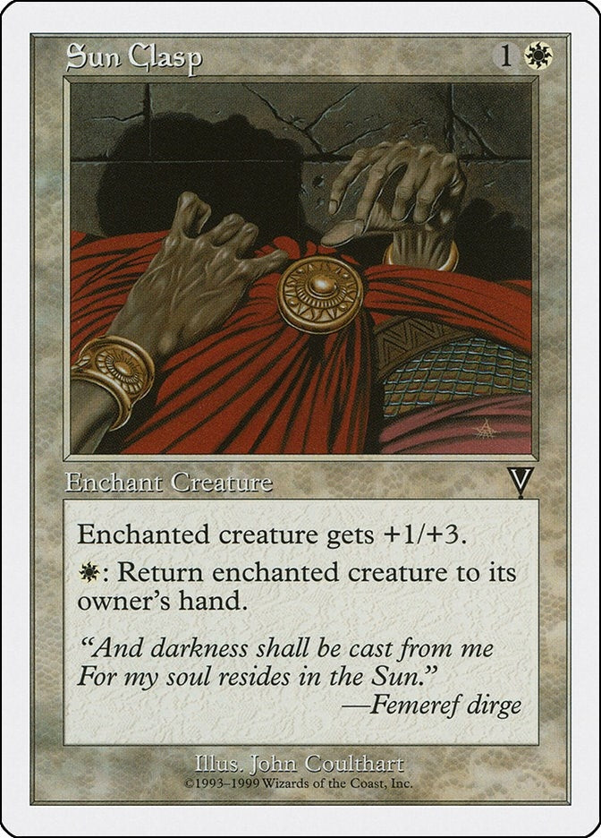 Sun Clasp [BRB] - MTG Single