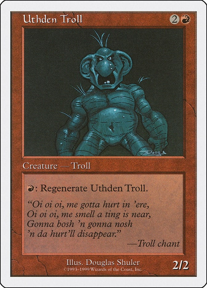 Uthden Troll [BRB] - MTG Single