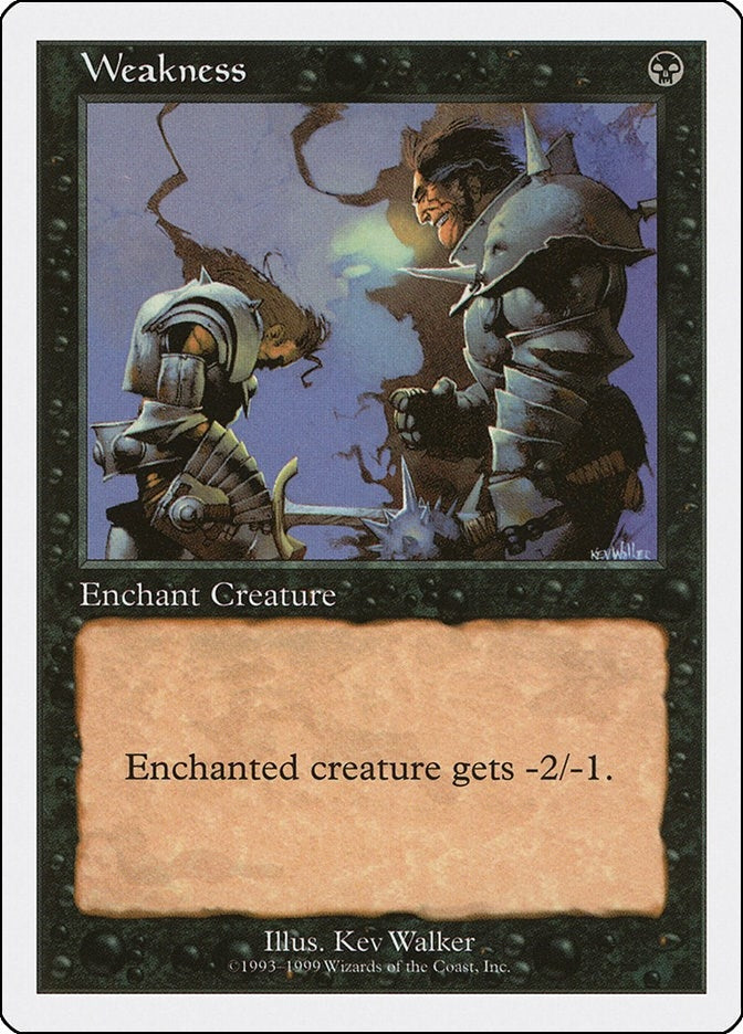 Weakness [BRB] - MTG Single